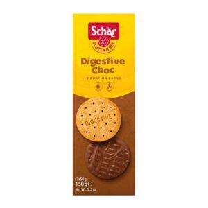 Digestive Choc Bezlepkové Sušienky S Mliečnou Čokoládou